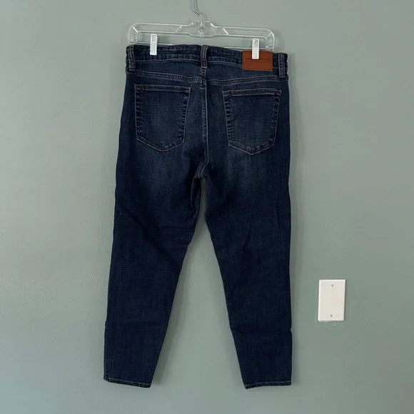 Lucky Brand Women's Deep Indigo Skinny Jeans - Picture 3 of 4